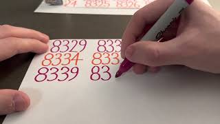 Writing #8340
