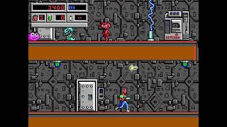 BioMenace episode 3 (BM3) for DOS: Modified gravity test