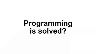 Will AI replace programmers? 17+ YoE game programmer rambling about AI