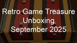 Retro Game Treasure Unboxing September 2025-AngryMonkeyGames