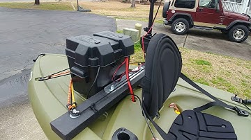 Lifetime Tamarack 2 battery Upgrade with trolling motor.