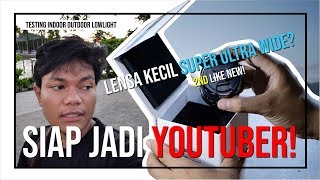 CALON YOUTUBER RAJA AMPAT! Testing Ultra Wide Lens Laowa 7.5mm + Lumix GX9
