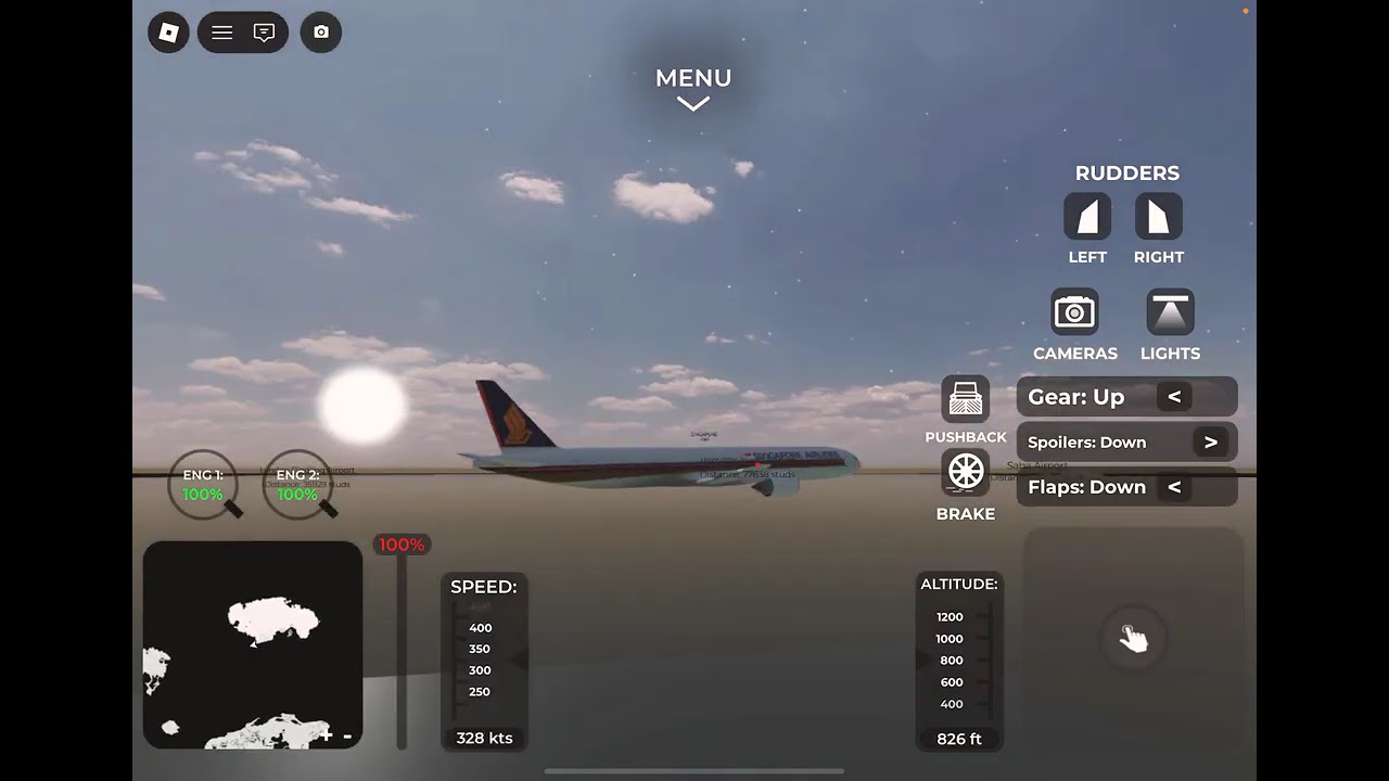 I crashed… in a flight sim… (Flight Master) | Roblox