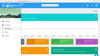 1.1 create a new workflow with a template