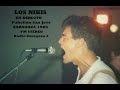 Capture de la vidéo Los Nikis En Directo Pabellón De San José Zaragoza 1985 ( Audio Completo Fm Estèreo R. Zaragoza 2 )