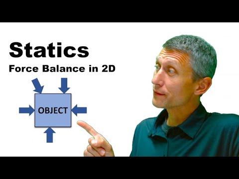 Unit 2 ex 2.10-2.12 Force Balance in 2D - Statics and Strength of Materials