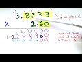 FRACTION Part 3 Multiplying Fractions In DECIMAL Form