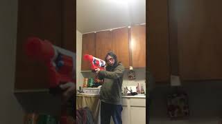 Nerf Mega XL Boomdozer Firing Demo