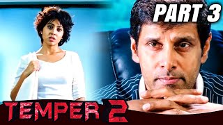 Temper 2 (टेंपर 2) - PART 3 of 15 | Tamil Action Hindi Dubbed Movie | Vikram, Shriya Saran