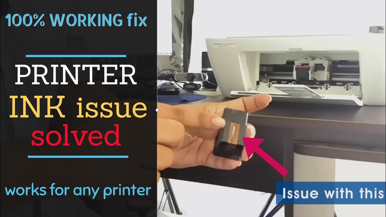 how to fix printer ink problems epson