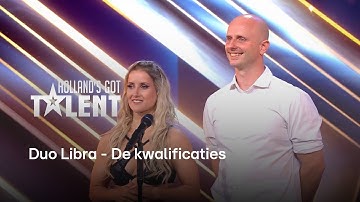 Duo Libras SHOCKEERT jury en publiek OPNIEUW met PIJNLIJKE acrobatiek-act | Holland’s Got Talent