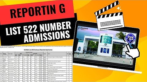 Reporting list ky ha /// university of sardoga main compus/577 to 450 admissions student// comple 💯✅