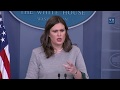 12/7/17: White House Press Briefing