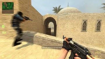 CSS: Ak-47 Doorbang from T spawn