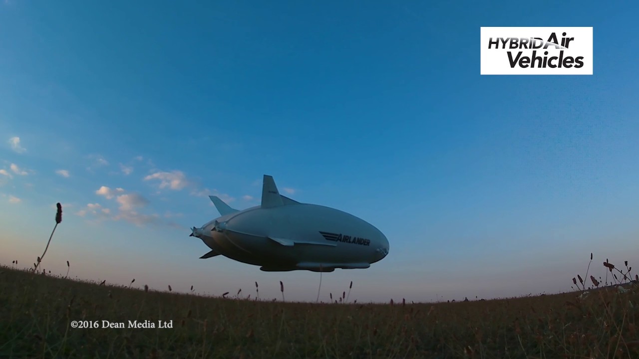 Airlander 10 Official First Flight Film with Commentary - YouTube