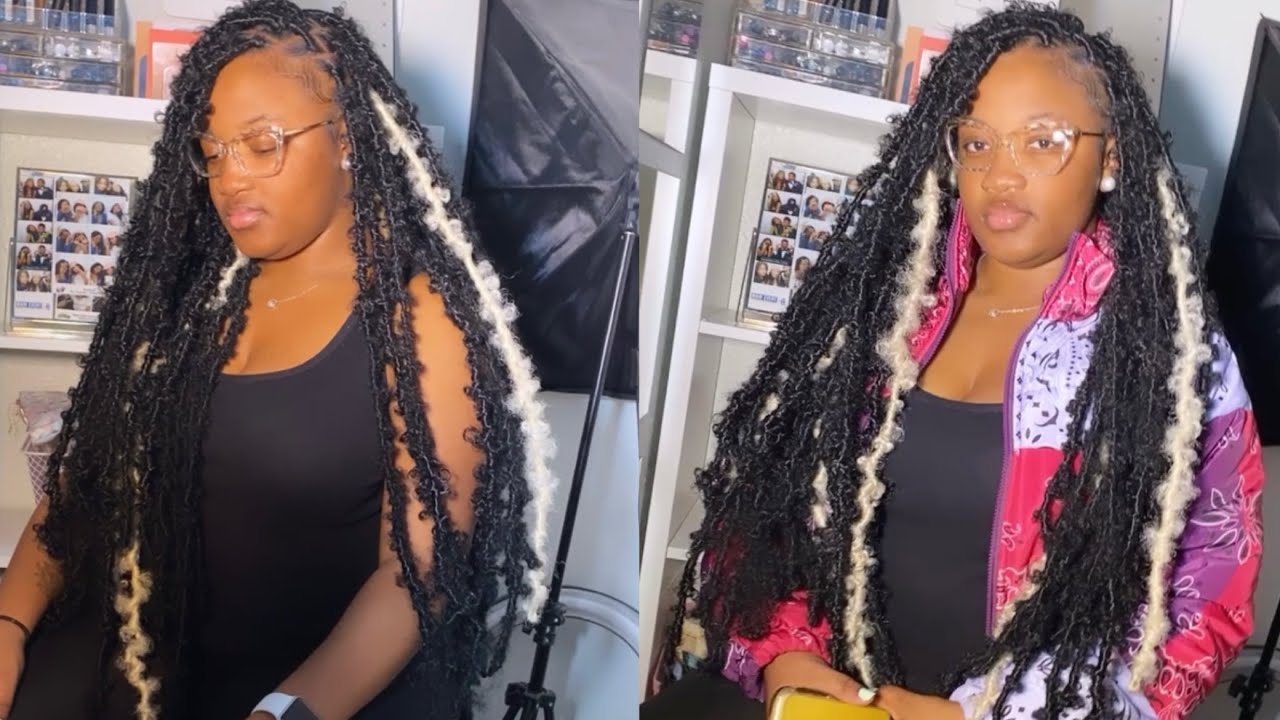 🦋BUTTERFLY LOCS TUTORIAL🦋 MID BACKBUTT LENGTH DISTRESSEDLOCS YouTube