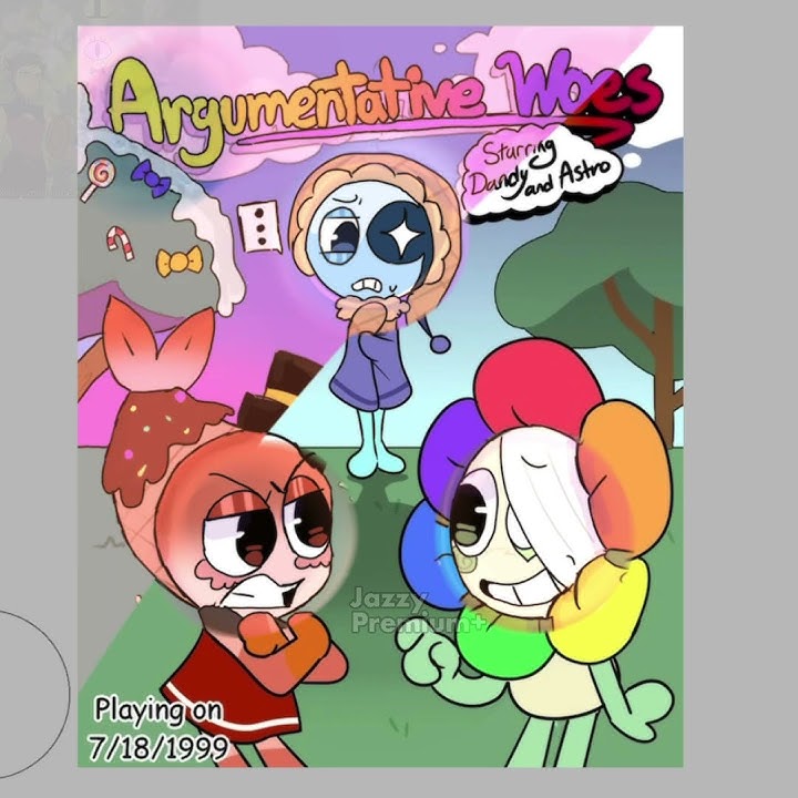 hey so I made posters yay #cosmosworld #art #dandysworld #au #fyp #posters #ibispaintx #viralshort