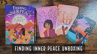Finding Inner Peace Inspiration Deck | Unboxing and Flip Through