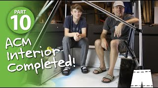 Completing My DIY Camper Interior Tub | #tinktube Build - Part 10