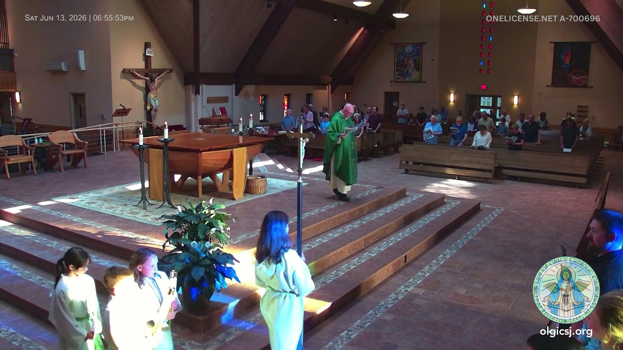 IC | 11th Sunday in Ordinary Time (Vigil) | Sat June 13 @ 6pm