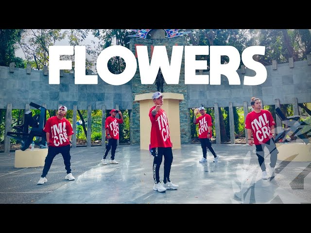 FLOWERS by Miley Cyrus | Zumba | TML Crew Kramer Pastrana class=