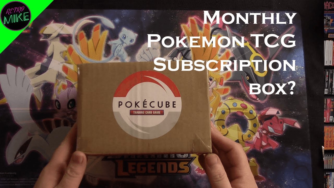 Pokecube Monthly Pokemon TCG Opening - November 2017 - YouTube Retro Mike