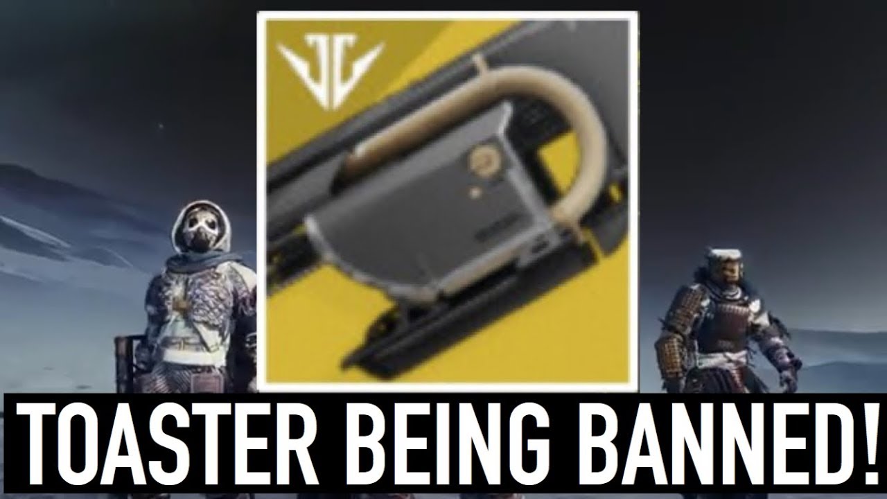 DESTINY 2 TOASTER BEING BANNED!! Bungie Disable Jotunn for DLC RAID!!