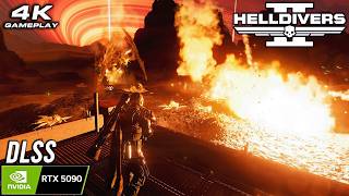 Helldivers 2: 4K Gameplay No Commentary ULTRA Settings | RTX 5090 P1445