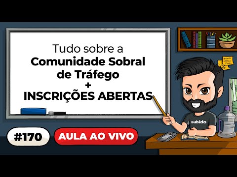 Live #170 - Tudo sobre a Comunidade Sobral + Inscriçõs Abertas - Live #170 - Tudo sobre a Comunidade Sobral + Inscriçõs Abertas