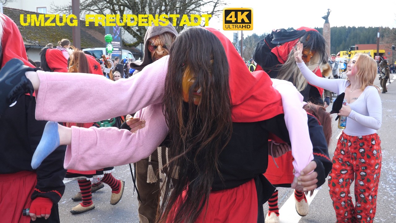 Fasnet Umzug in Freudenstadt Teil1