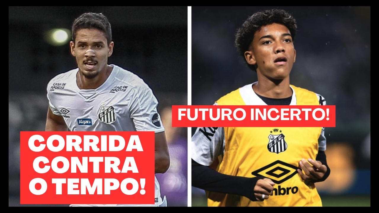 ÚLTIMAS HORAS! Santos corre para fechar com Lucas Veríssimo e novela Robinho Jr continua!