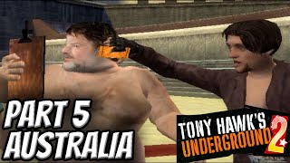 Tony Hawk's Underground 2 Australia All Goals SICK Difficulty (THUG2 Walkthrough Part 5)
