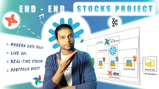 End-to-End Stock Market Data Engineering Project | Snowflake + DBT + Airflow