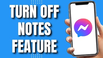 How To Turn Off Messenger Notes Feature (Easy 223)