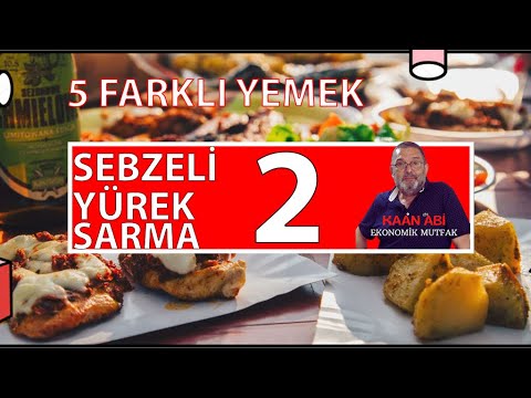 Hesaplı ve lezzetli yemek tarifleri sebzeli yürek sarma #YemekTarifi #EkonomikMutfak #YürekSarma