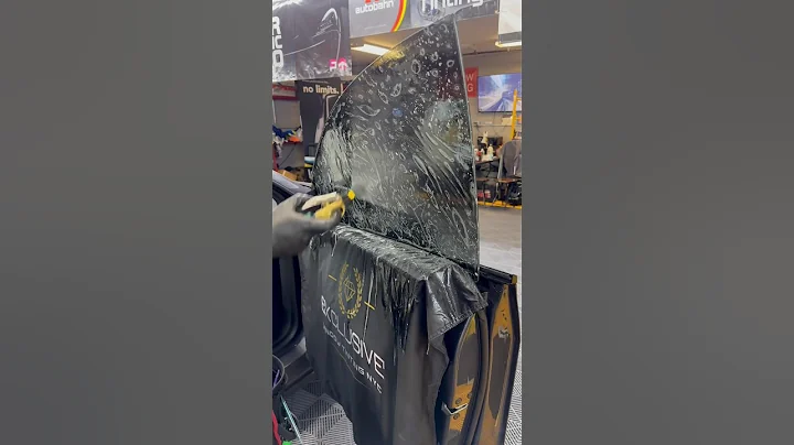 Window Tinting a 2023 Tesla Model Y Performance with our 20% High Performance Nano Ceramic IR+