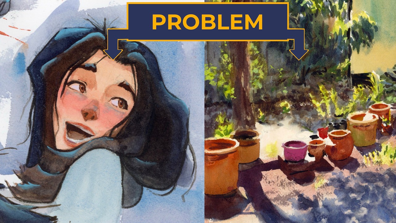 Problem Artist Do You Also Have This Big Problem in Your Art? - YouTube