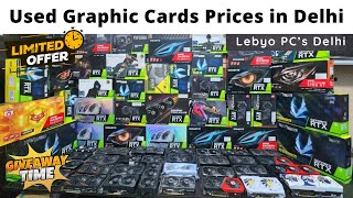 Used Graphic Cards Prices in India | Independence Day Offer | GIVEAWAY #usedgpu