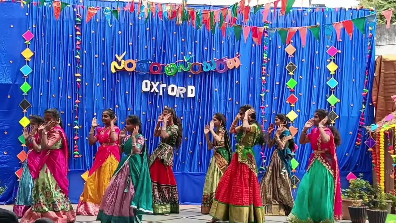 Yellow colour day and Sankranthi celebrations in Oxford High School HNK..12 th Jan 2026