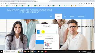 Data Security Model for Cloud Computing Using V–GRT Methodology | Java Final Year Project 2025