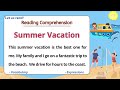 Vacation and Breaks Quiz