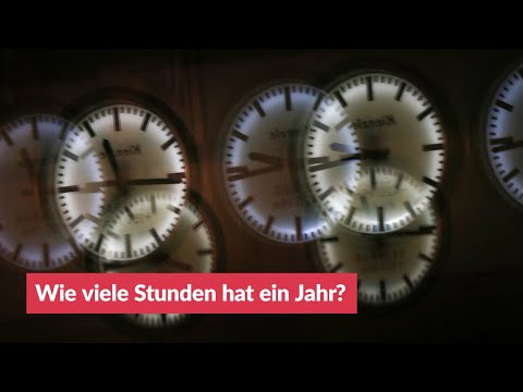 Video: Wie Viele Stunden Im Jahr