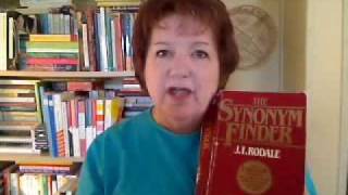 Tips for Writers - The Essential Writer's Bookshelf - J. I. Rodale's Synonym Finder