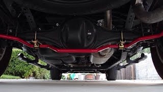 Toyota Tundra - TRD sway bar install Toyota Tundra - TRD sway bar install