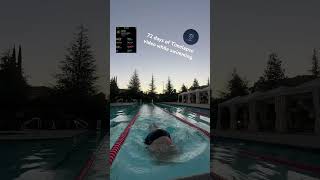 72 Days in a row #timelapsevideo #timelapseart #swimming #flipturns #fitness #exercise #discipline