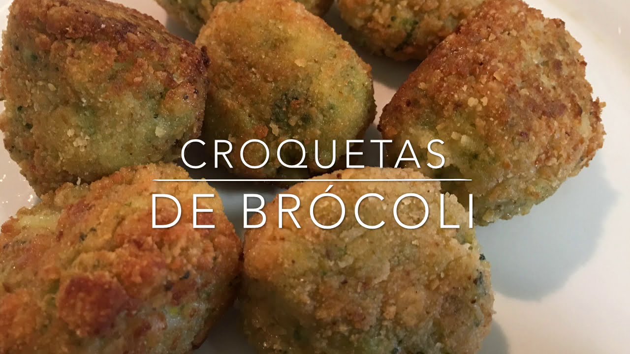 Comida para niños CROQUETAS DE BRÓCOLI.