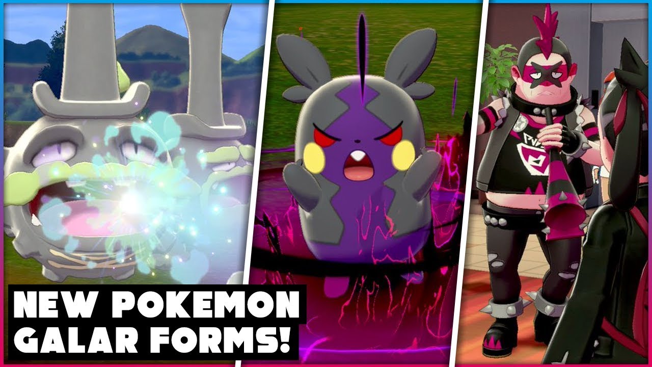 Pokémon Sword and Shield' Galar Forms: Everything We Know