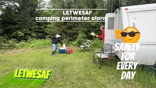 LETWESAF CAMPING PERIMETER ALARM