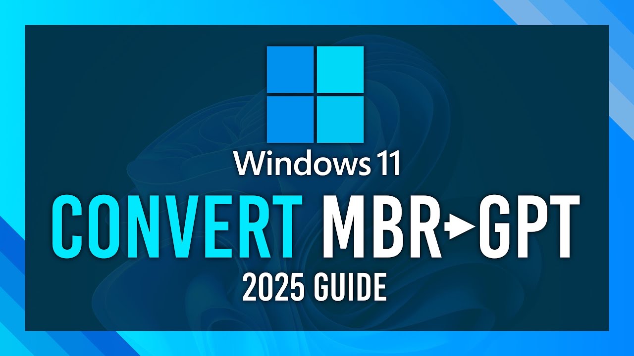 Convert MBR to GPT (Fix Secure Boot & UEFI) | Windows Guide thumbnail