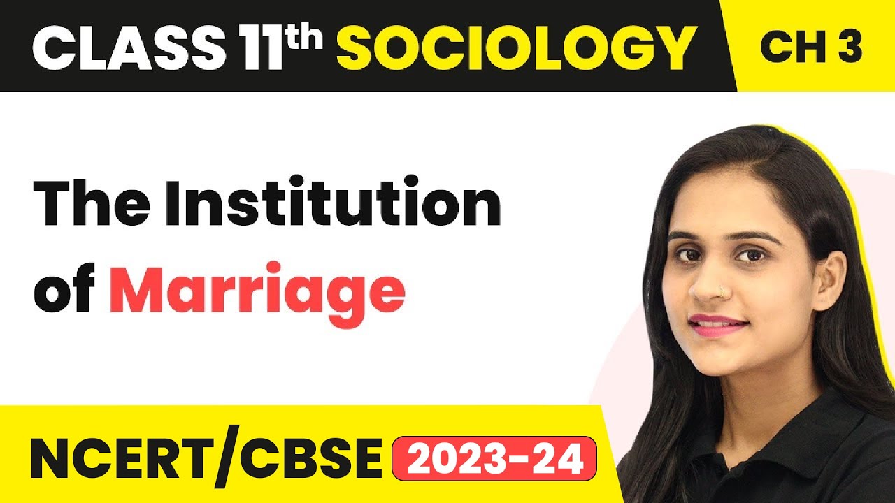 sociology marriage assignment